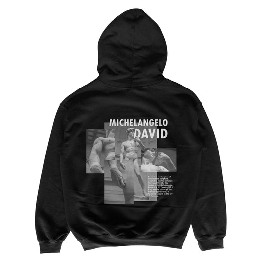 Michelangelo Hoodie Black - Art Collection