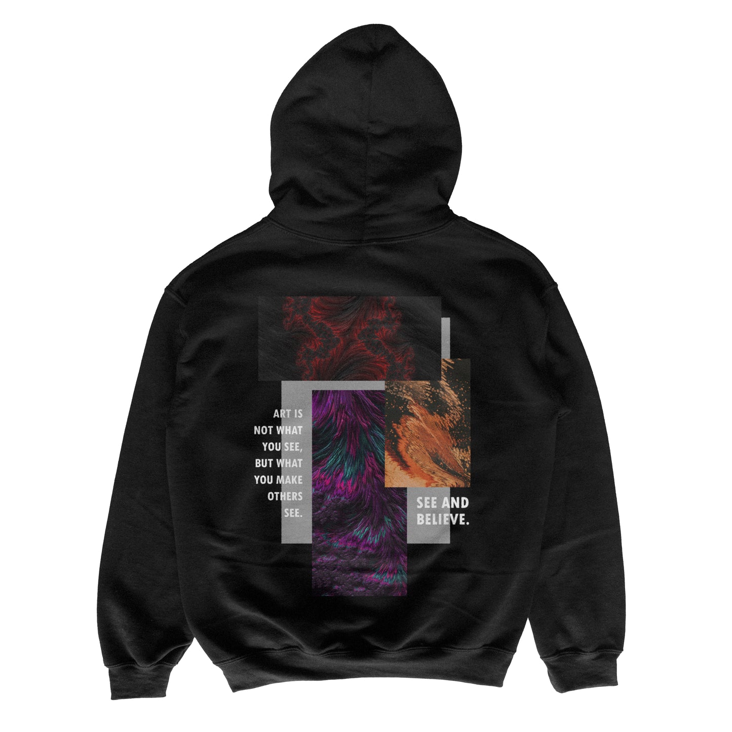 Imagination Hoodie Black - Art Collection