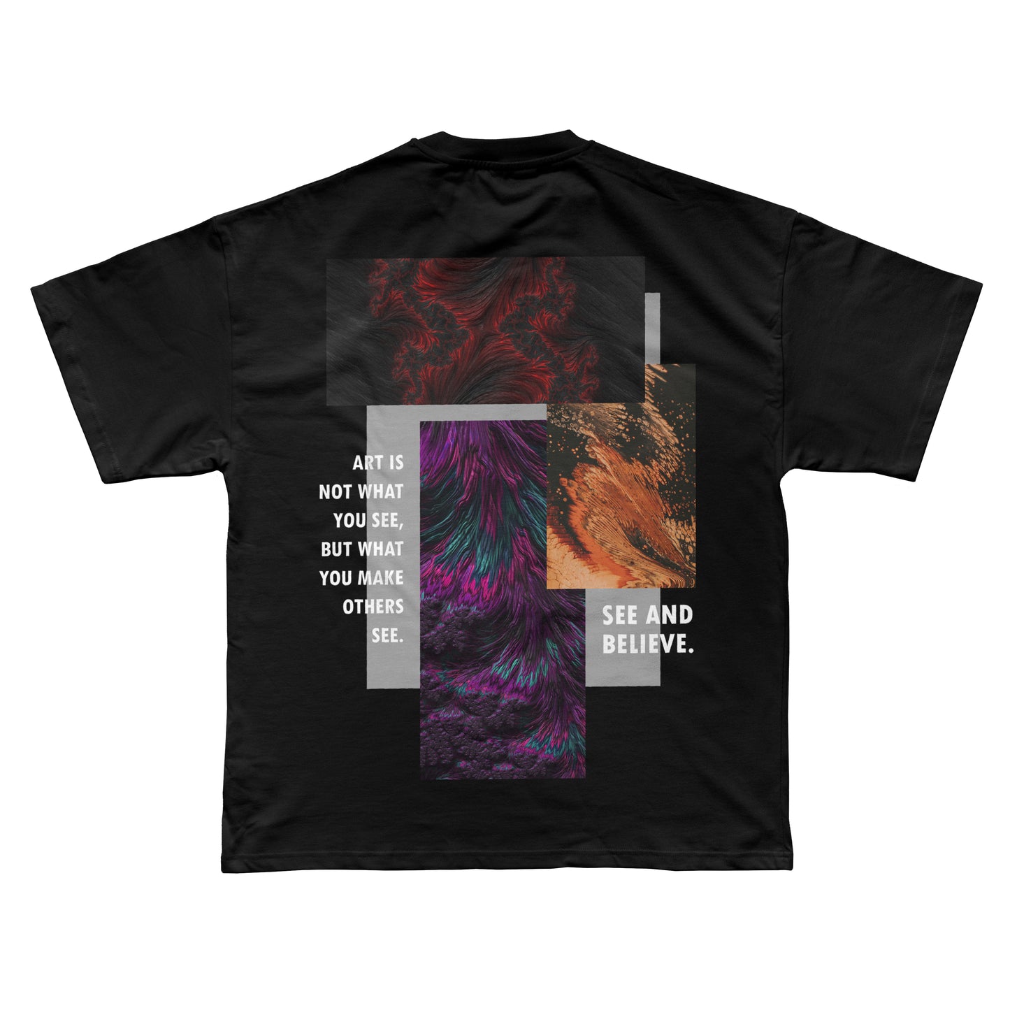 Imagination T-Shirt Black - Art Collection