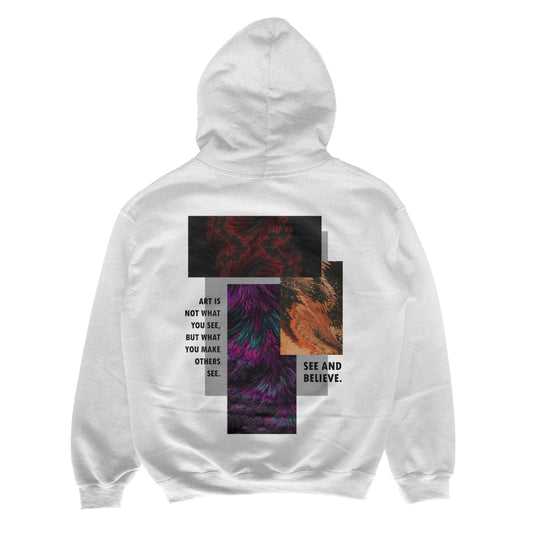 Imagination Hoodie White - Art Collection